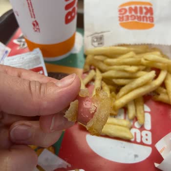 Burger King Şubelerinde Özensiz Ve Soğuk Ürünler Büyük Hayal Kırıklığı