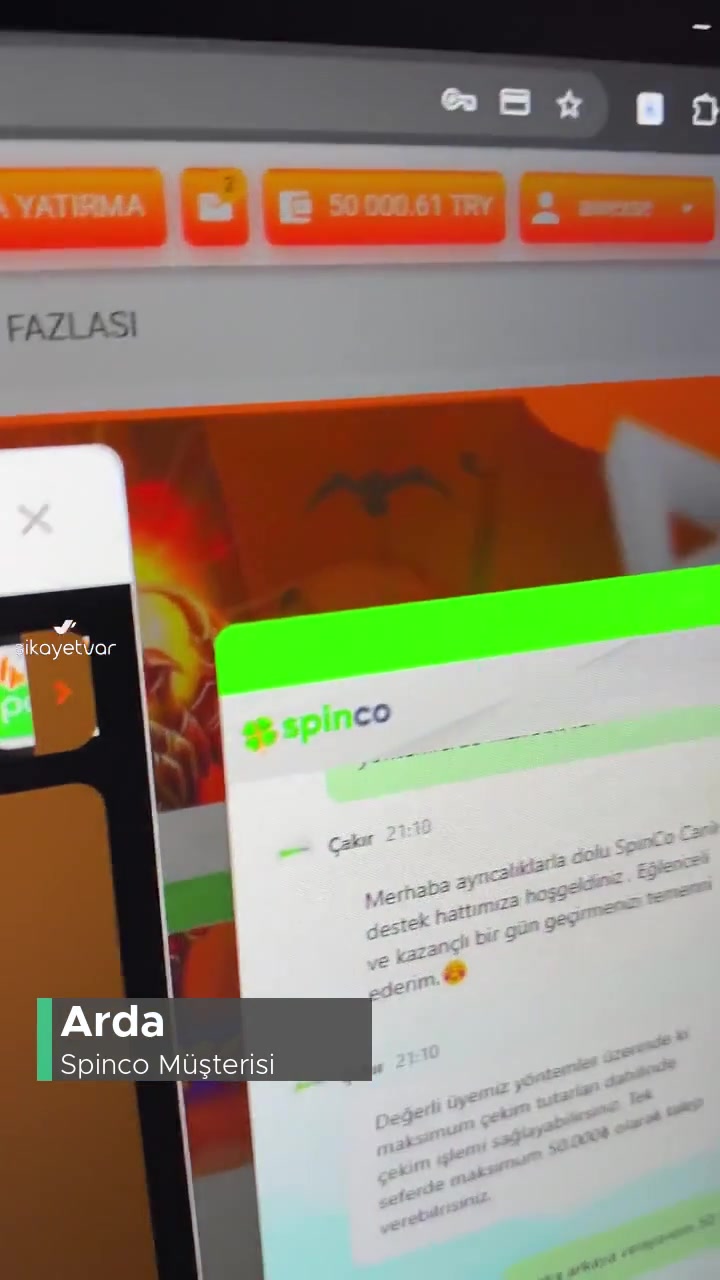 Spinco Bakiyeyi Sildiler! videonun kapak resmi