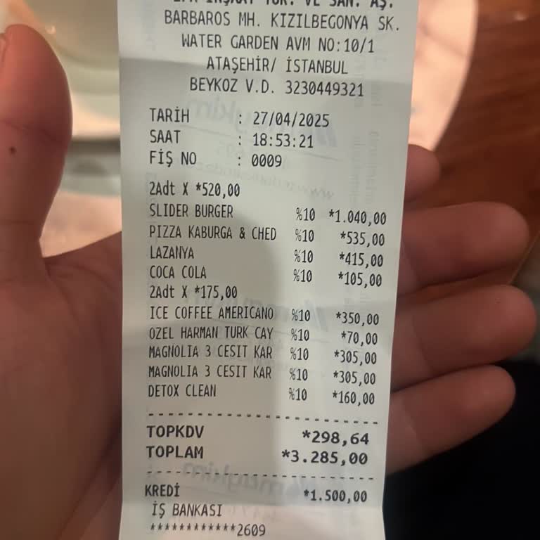 Yanlış Hesap İşlemi Nedeniyle Kaybolan Puanlar Ve Yetersiz Garson Bilgilendirmesi