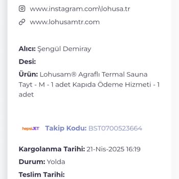 Luciaswears.com Verdiğim Sipariş Yerine Saçma Sapan Bir Şey Yollamışlar