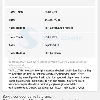 Şasi No Sorgusunda Yanlış Bilgi Ve Mağduriyet