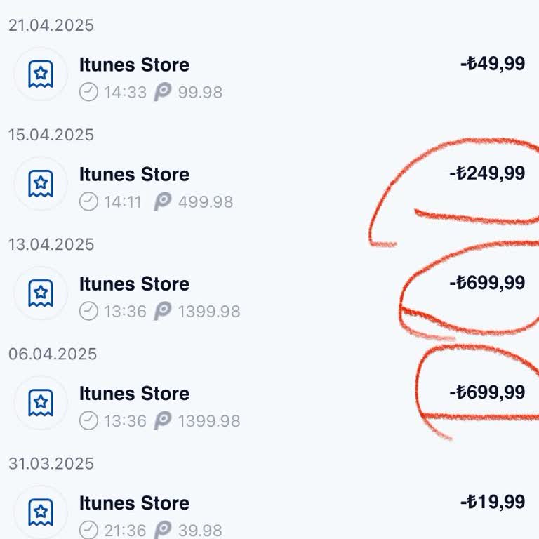 İzinsiz İtunes Store Çekimi Ve Paycell Müşteri Hizmetlerine Ulaşılamıyor