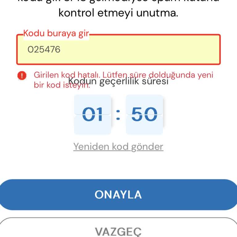Milli Piyango Sitesinde OTP Kodu Sorunu Nedeniyle Üyelik Tamamlanamıyor