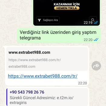 Verilen Telegram Linkiyle Mağdur Edildim