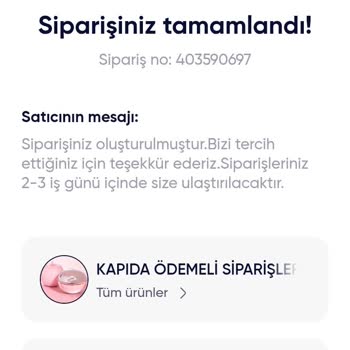 Siparişim Hakkında Yanıltıcı Bilgilendirme Ve Teslimat Gecikmesi