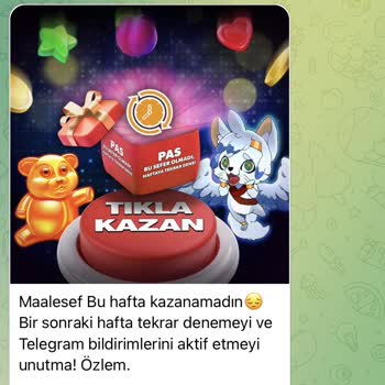 Çark Kodumun Ödülü Hesabıma Eklenmedi, Mağduriyet Yaşıyorum