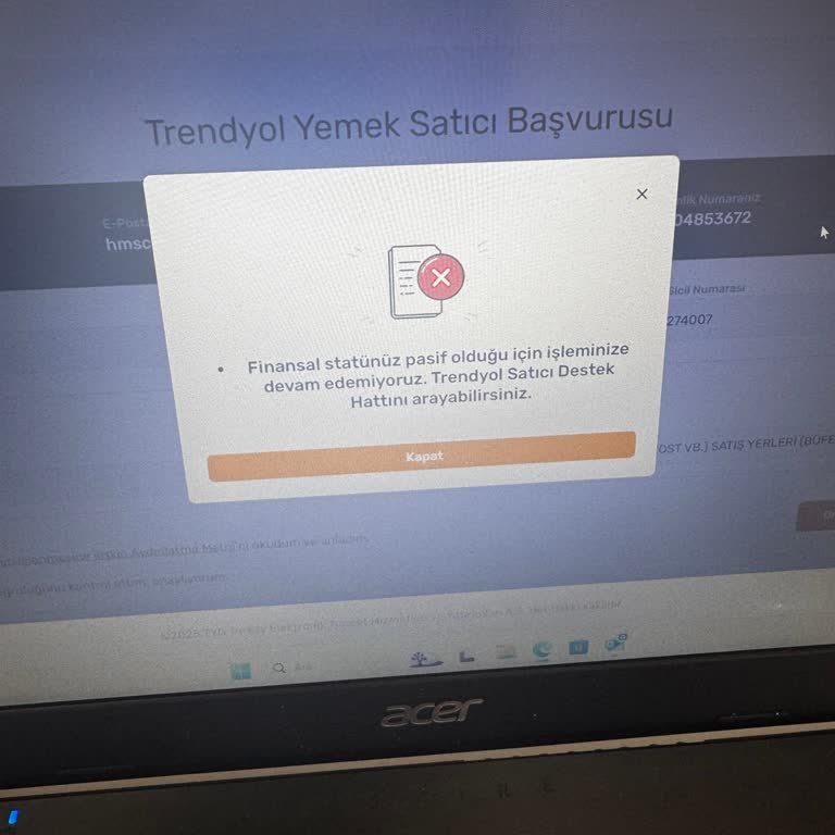 Trendyol'da Hesap Kapanışı Ve Destek Hattı Sorunu