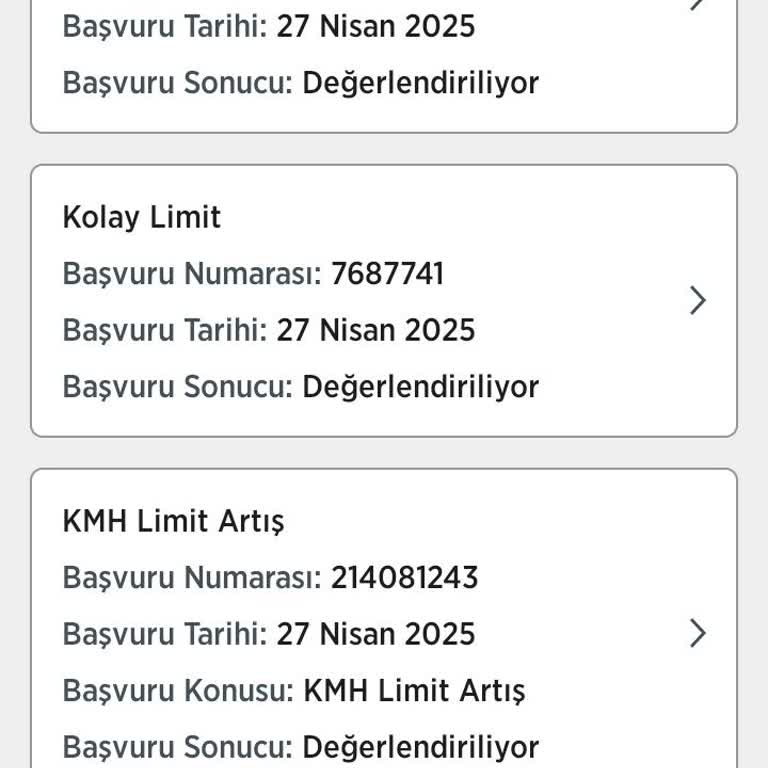 KMH Limit Artışı Başvurusu Sonuçlanmıyor