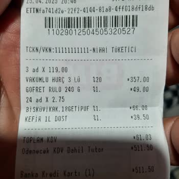 BİMde İndirimli Ürünün Kasada Farklı Fiyatla Satılması