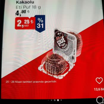 BİMde İndirimli Ürünün Kasada Farklı Fiyatla Satılması