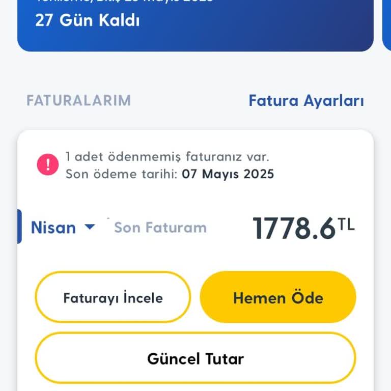 Taahhüt Bitince Bilgilendirme Yapılmadan Yüksek Fatura Şoku