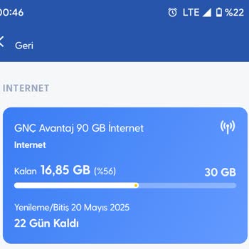 Sosyal Medya İnterneti Azalmıyor Normal Paketim Hızla Tükeniyor