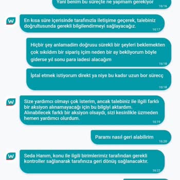 Watsons Tıkla Gel Al Siparişim Teslim Edilmedi, Para İadesi Yapılmıyor!