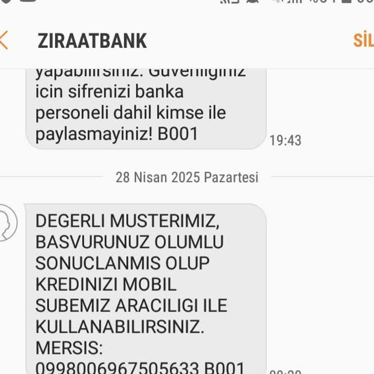 Bilgim Dışında Kredi Başvurusu Ve Hesap Güvenliği İhlali