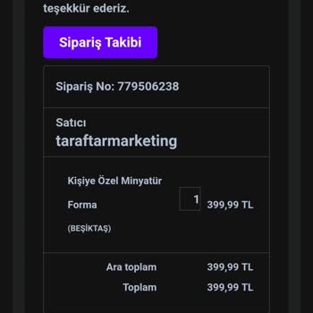 Taraftarmarketing Paramı Aldı Siparişimi Vermiyor