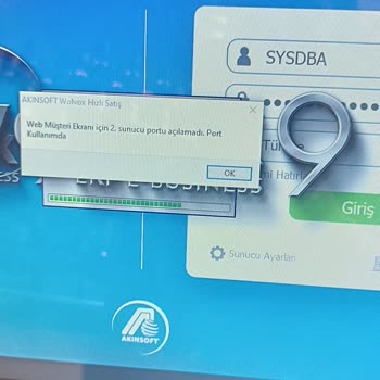 Akınsoft Sıfır Cihazda Sürekli Kapanma Ve Barkod Sistemi Sorunu