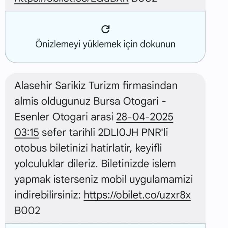 Otobüsün Belirtilen Saatte Ve Yerde Olmaması Nedeniyle Güvensiz Ve Mağdur Edici Deneyim