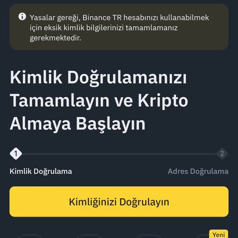 Binance TR'de Yabancı Uyruklulara Ani KYC Engeli Ve Yatırımların Akıbeti