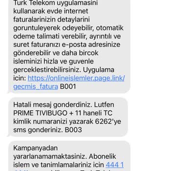 Prime Tivibu Go Kampanyası Hatalı, Sorunum Çözülmedi