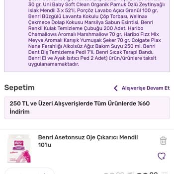 Gratis İndirim Döneminde Ödeme Hatası Nedeniyle Alışveriş Yapamama Ve Mağduriyet