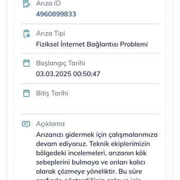 Aylarca Süren İnternet Kesintisi Ve Cevapsız Faturalar