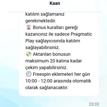 Promosyon Şartları Yerine Getirilmedi, FreeSpin Hakkım Verilmedi