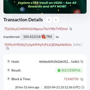 I Can’t Recover My Tron Transfer on Mexc Despite Providing TxID Proof