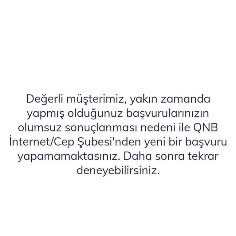 Faizsiz Kredi Vaadiyle Müşteri Yapıp Başvurumu Reddettiler