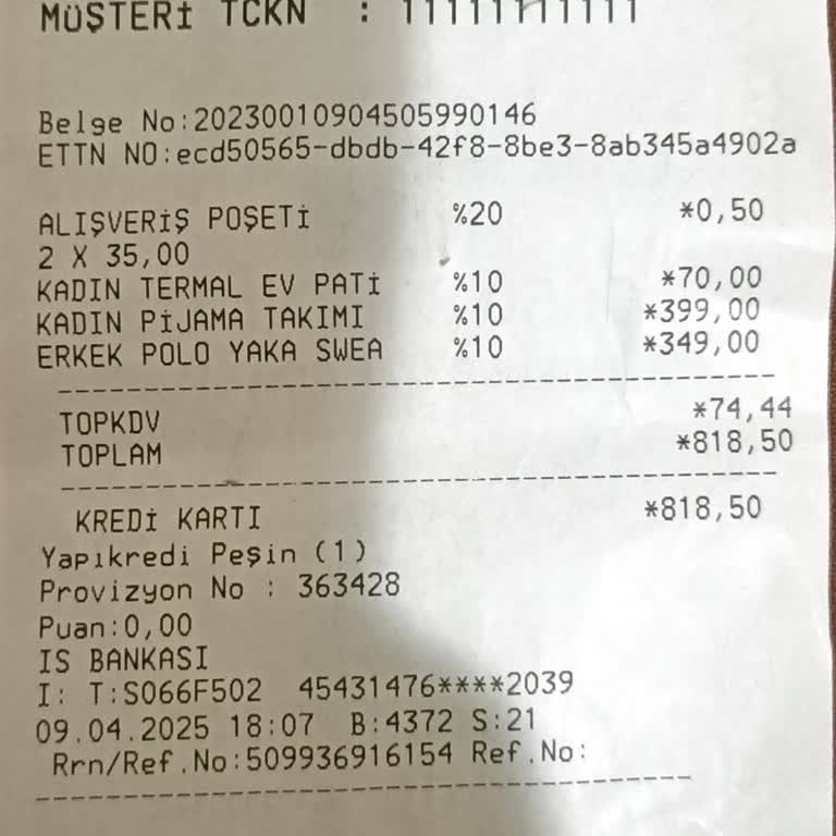 A101 Mağazalarında Tekstil Ürünleri İade Sürecinde Yaşanan Karışıklık Ve Personel Davranışı