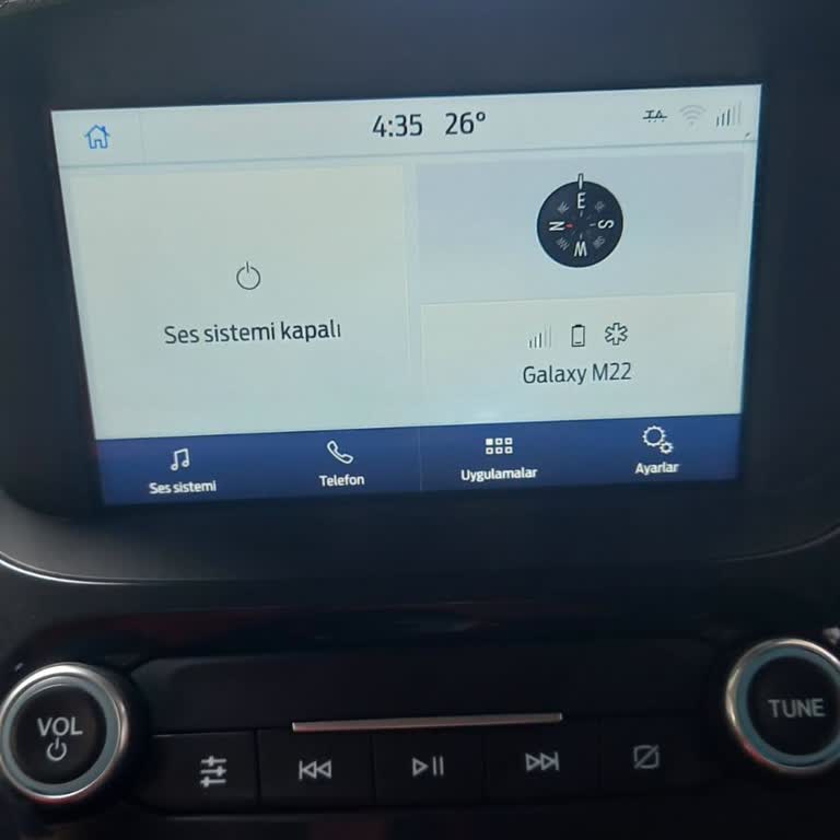 Ford Courier 2023 Titanium Plus Araçta Ses Sistemi Sorunu Ve Çözüm Beklentisi