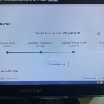 Hızlı Teslimat Vaadi Boşa Çıktı, Müşteri Hizmetleri Yok Gibi