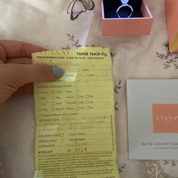 Satın Aldığım Yüzükte Sürekli Taş Düşmesi Ve Kırılma Problemi, Yetersiz Çözüm Süreci