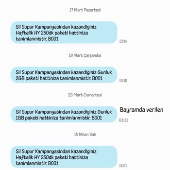 Sil Süpür Kampanyasında Adil Olmayan Dakika Dağılımı
