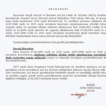 Kaçak Ve Ruhsatsız Bina Nedeniyle Mağduriyetim Giderilmiyor