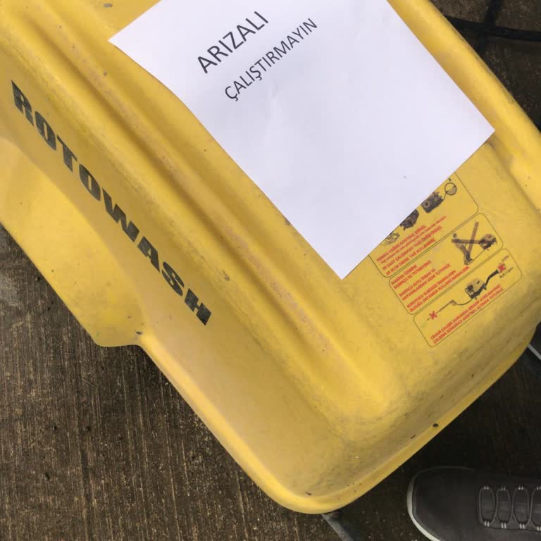 Rotowash Oto Yıkama Makinesi İçin Yetersiz Ve Geciken Servis Hizmeti