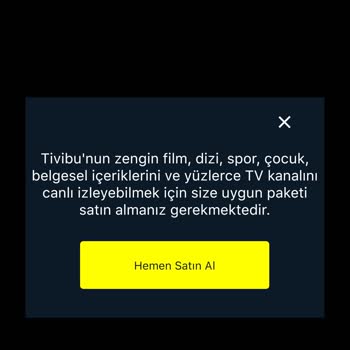Tivibu Ücretsiz Kullanım Hakkım Aktif Edilmiyor, İzleme Sağlanamıyor