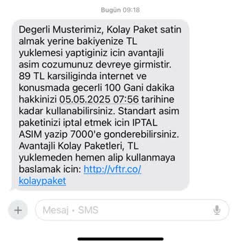 Bilgim Dışında Paket Tanımlandı, Haksız Ücret Kesintisi Yaşadım