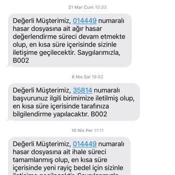 Perte Ayrılan Aracım İçin Sürekli Oyalama Ve İlgisizlik Mağduriyeti