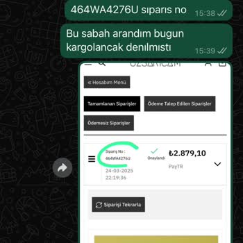 Siparişim Teslim Edilmedi Yanıltıcı Kargo Mesajı Gönderildi
