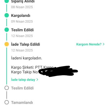 Dolap Uygulamasında İade Sürecinin Uzaması Ve Para İadesi Sorunu