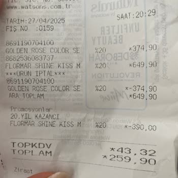 Yanlış Renk Tavsiyesi Ve Kalitesiz Ürün Nedeniyle Mağduriyet