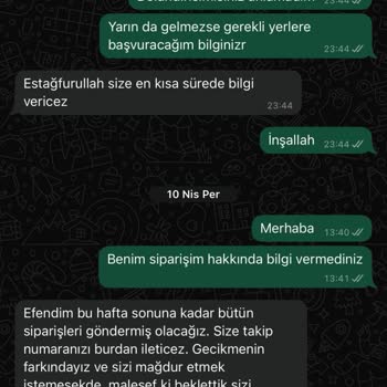 Siparişim Gelmedi Param Da İade Edilmedi Muhatap Bulamıyorum