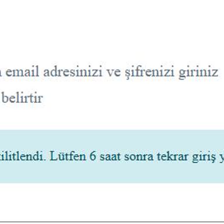 VFS Global Sisteminde Hesap Kilitlenmesi Ve Uzayan Erişim Sorunu