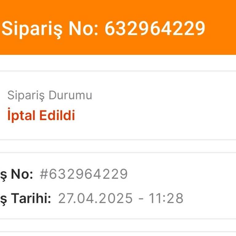 Migros Sanal Market Siparişim Bilgim Dışında İptal Edildi
