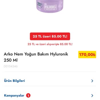 Arko Nem Hyaluronik Asit Krem Yüzümde Yoğun Sivilceye Sebep Oldu