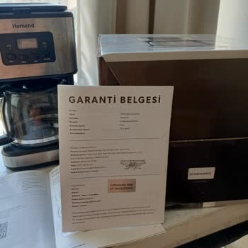 Fatura Olmadan Garanti Dışı Bırakılan Kahve Makinesi