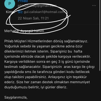 Yanlış Adrese Teslim Edilen Kargo Ve İlgisiz Müşteri Hizmeti