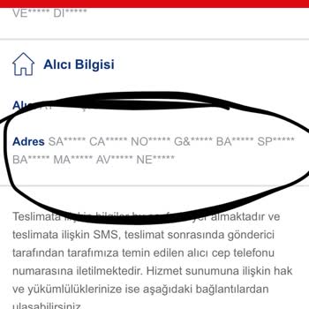 Yanlış Adrese Teslim Edilen Kargo Ve İlgisiz Müşteri Hizmeti