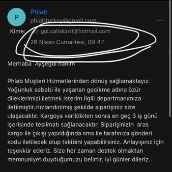 Yanlış Adrese Teslim Edilen Kargo Ve İlgisiz Müşteri Hizmeti