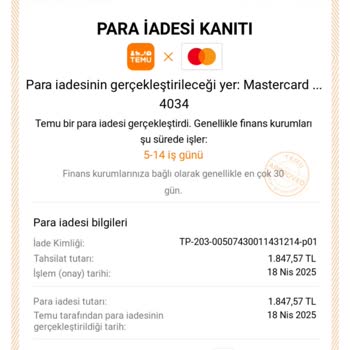 İptal Edilen Ürünün İadesi Yapılmıyor, Mağdur Ediliyorum